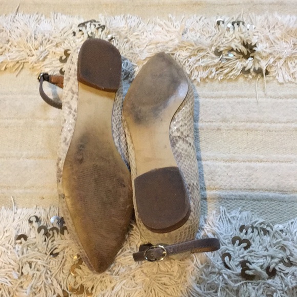 BananaRepublic snakeskin shoes - Picture 4 of 5